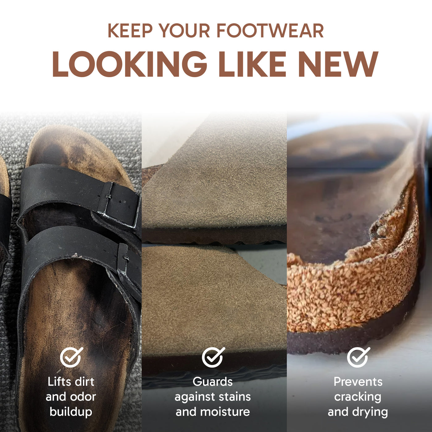 Sandal and Shoe Cleaning Kit for Birkenstock