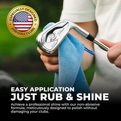 Golf Club Polish - Instant Rust, Scuff & Stain Remover