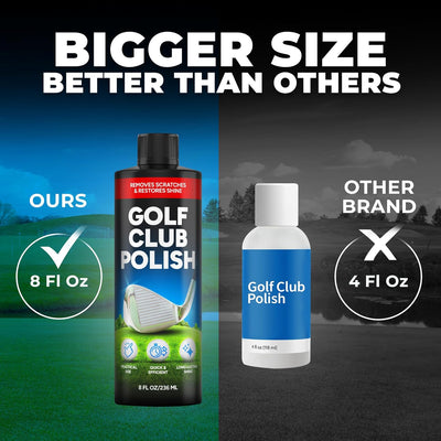 Golf Club Polish - Instant Rust, Scuff & Stain Remover