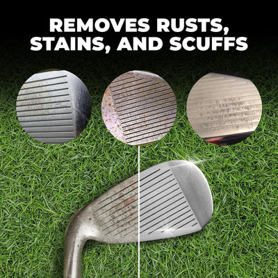 Golf Club Polish - Instant Rust, Scuff & Stain Remover