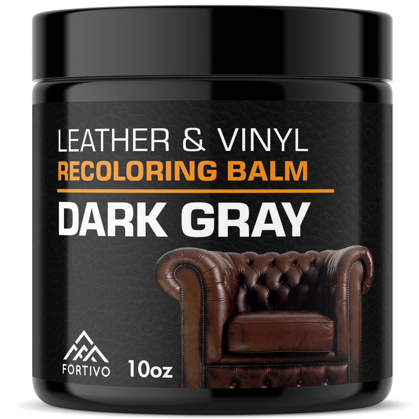  Leather Recoloring Balm with Mink, Dark Gray Leather Paint,  Leather Couch Repair Kit, Leather Repair Kit for Furniture, Leather  Restorer for Couches, Leather Dye for Furniture, Mink Oil for Leather 