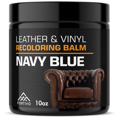navy blue leather paint