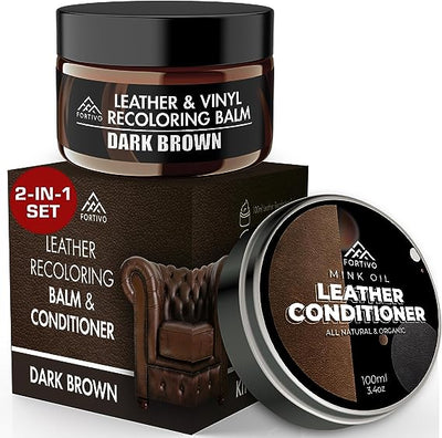 Experience ultimate softness and shine on your leather goods with Fortivo’s best leather conditioner.