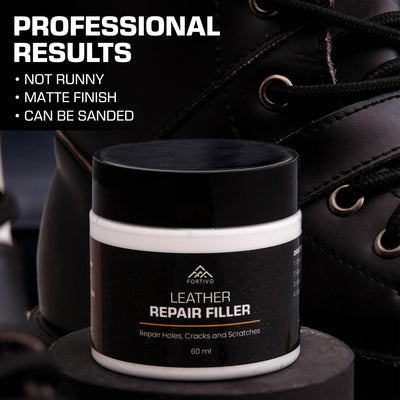 leather boot filler, the solution to leather damages