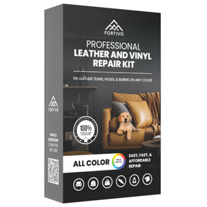 Premium Leather and Vinyl Repair Kit for Restoring Damaged Surfaces