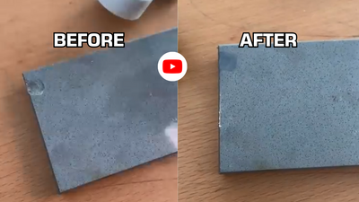Tile and stone repair at home