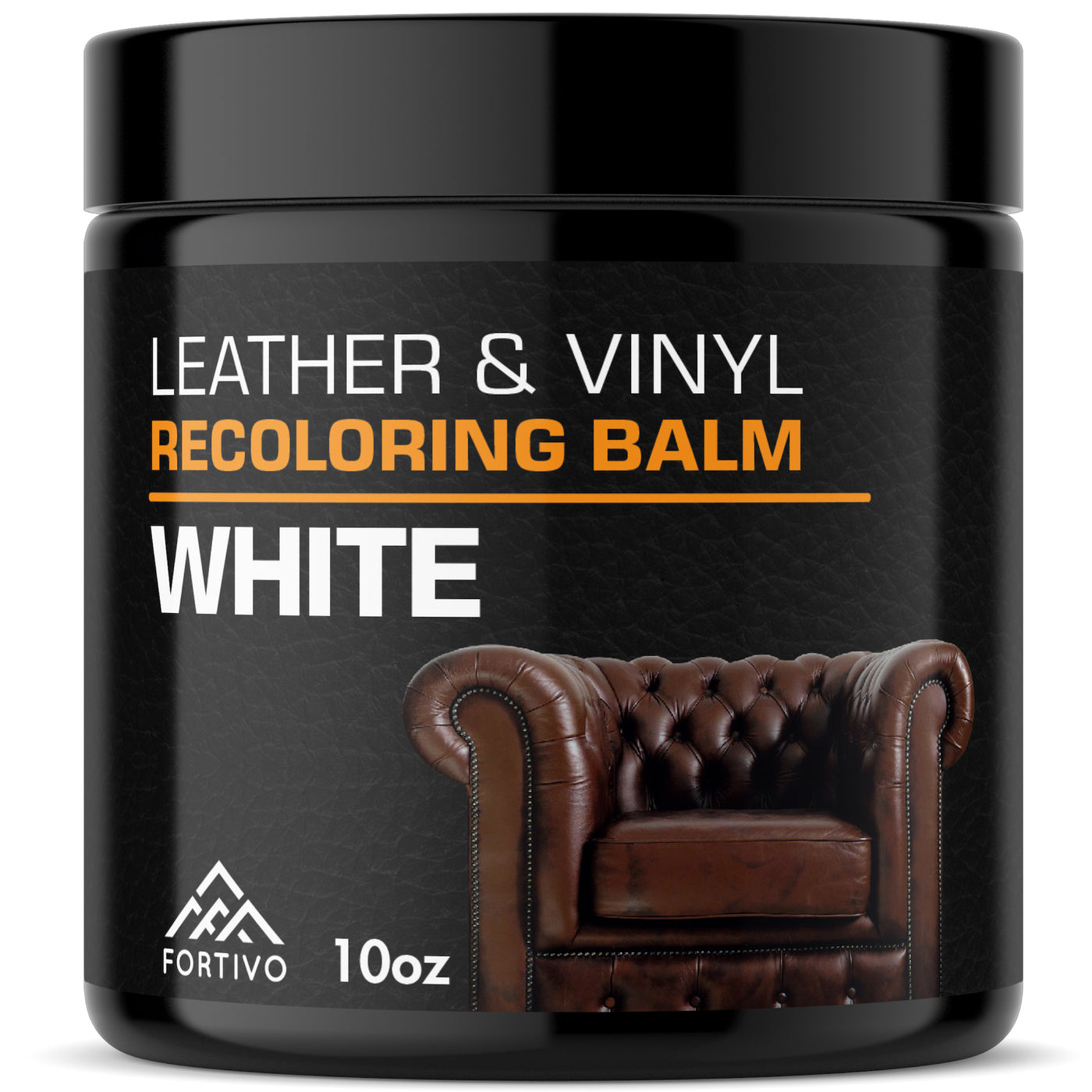 white leather dye for bright, clean leather revitalization